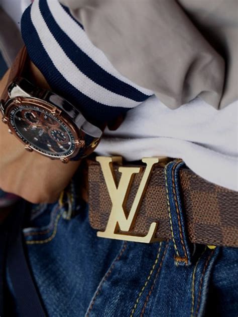 louis vuitton belt for mens|louis vuitton belt outfit men.